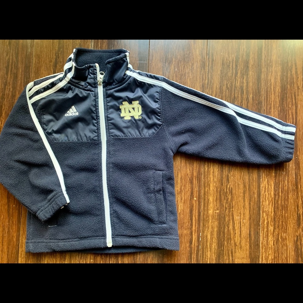 Notre Dame Full-Zipper Fleece Jacket